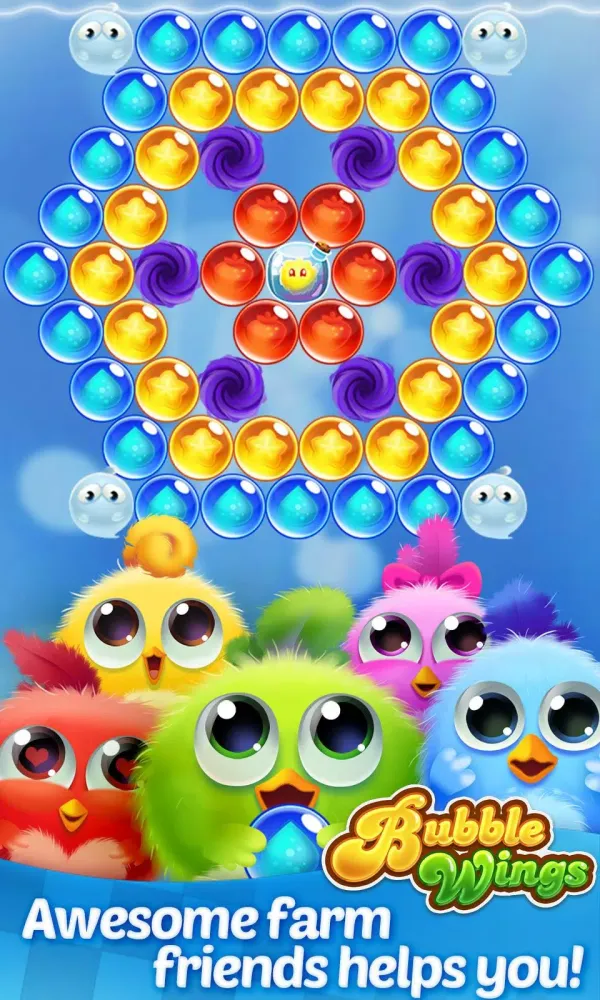ภาพหน้าจอของ Bubble Wings