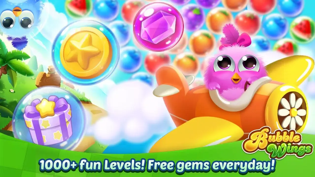 ภาพหน้าจอของ Bubble Wings