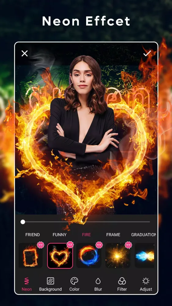 Neon Photo Editor Screenshots