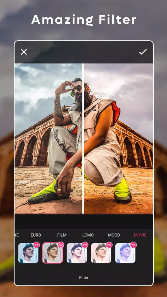 Neon Photo Editor Screenshots