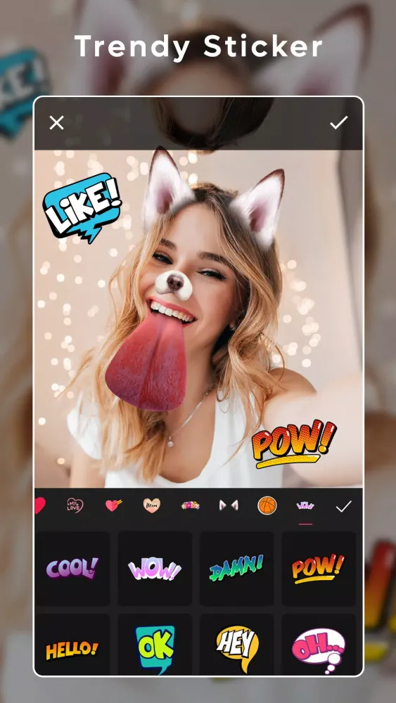 Neon Photo Editor Screenshots