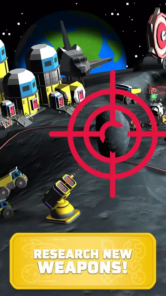 Tangkapan skrin Asteroid Armageddon!
