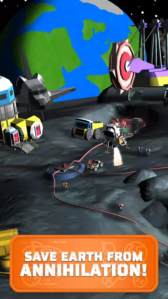 Tangkapan skrin Asteroid Armageddon!