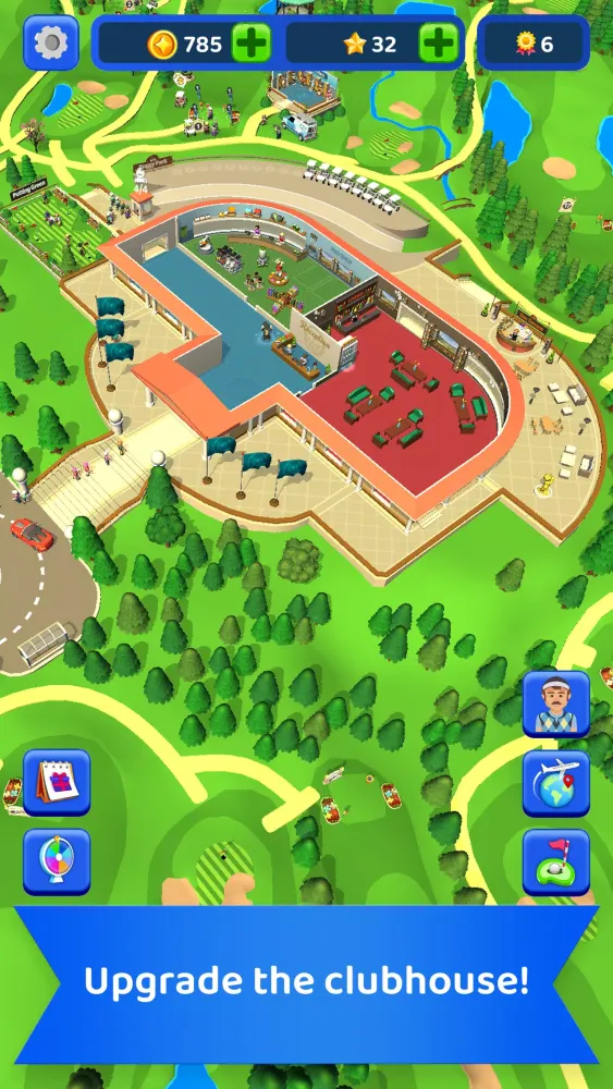 Captures d'écran de Idle Golf Club Manager Tycoon