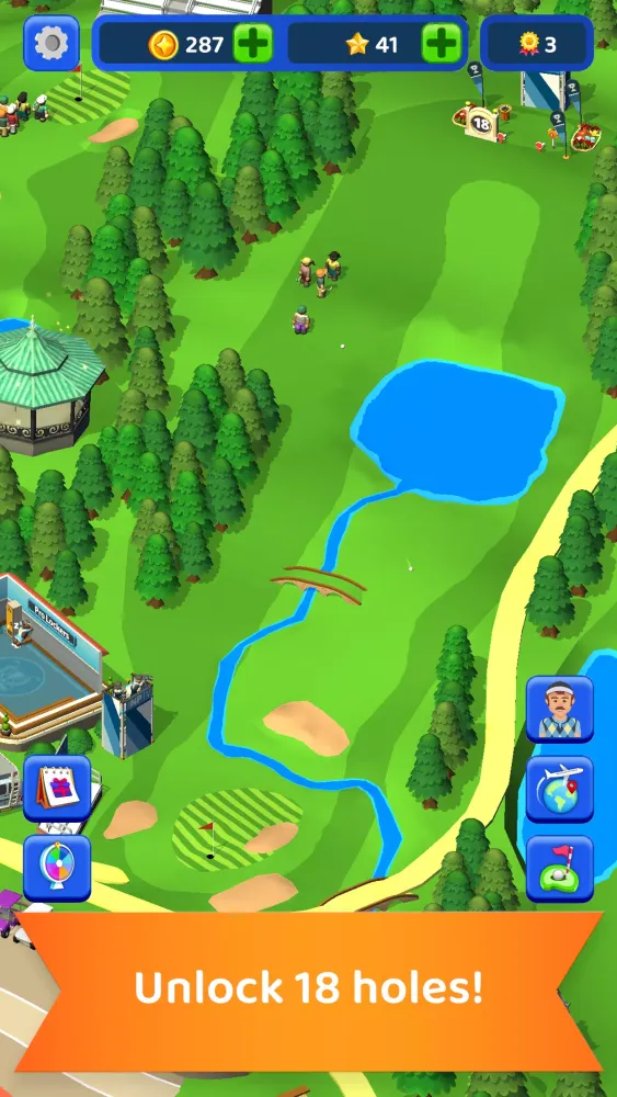 Captures d'écran de Idle Golf Club Manager Tycoon