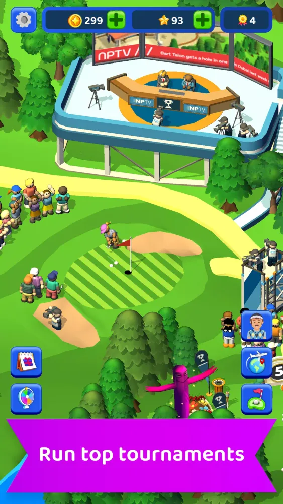 Captures d'écran de Idle Golf Club Manager Tycoon