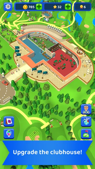 Tangkapan layar Idle Golf Club Manager Tycoon