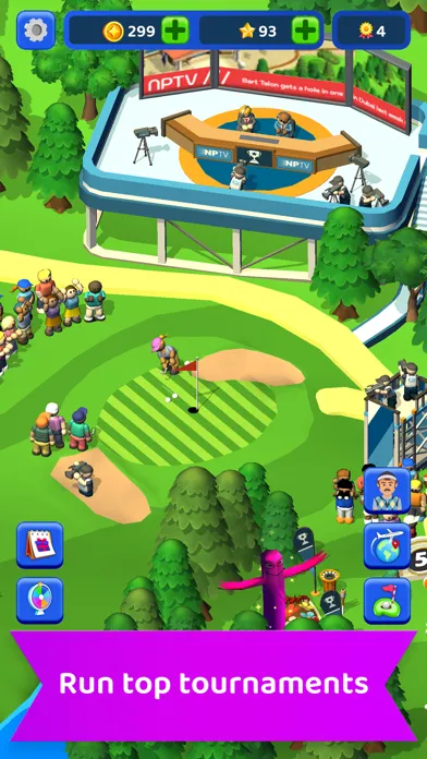 Tangkapan layar Idle Golf Club Manager Tycoon