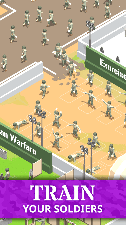 Idle Army Base-screenshot-2