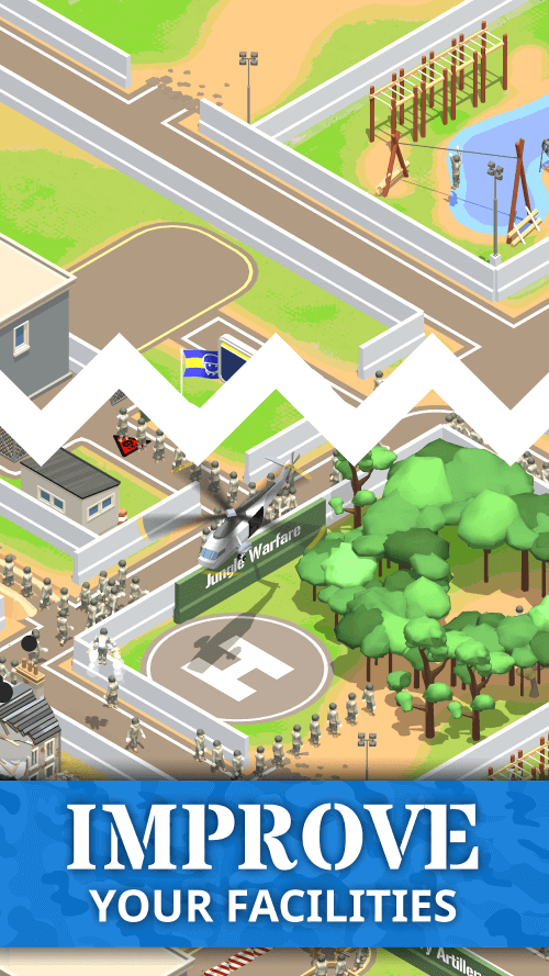 Idle Army Base-screenshot-3