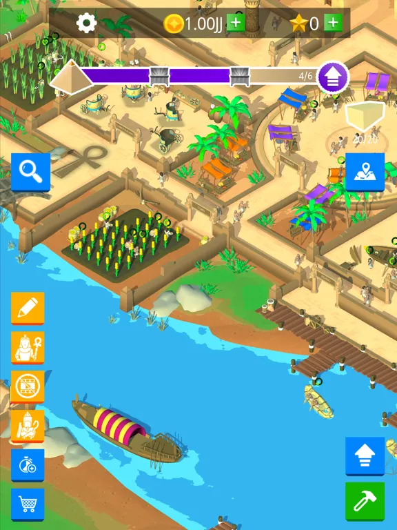 Capturas de pantalla de Idle Egypt Tycoon: Empire Game iPad 