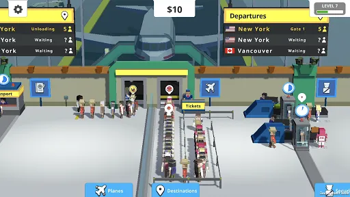 Idle Tap Airport スクリーンショット