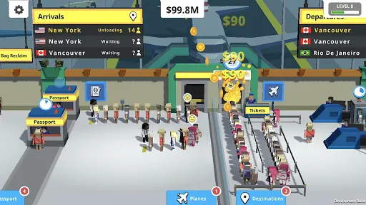 Idle Tap Airport スクリーンショット