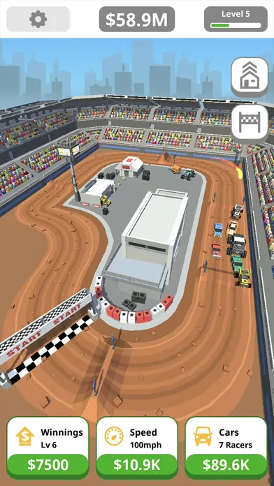 Idle Tap Racing: Tycoon Game স্ক্রিনশট