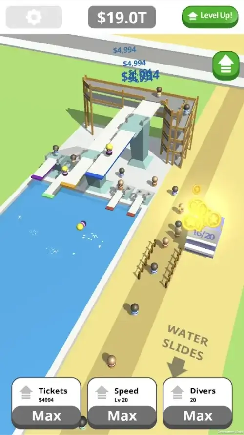 Idle Tap Splash Park-screenshot-3