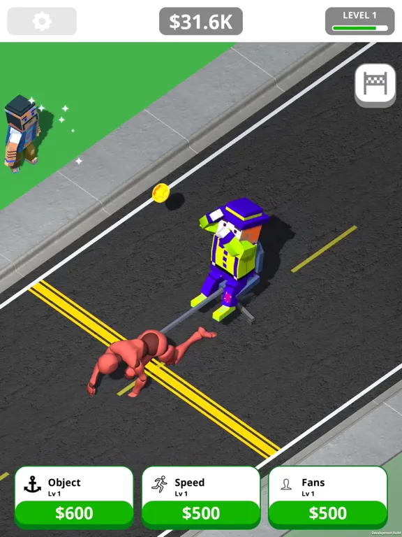 Idle Tap Strongman iPad  स्क्रीनशॉट