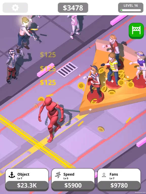 Idle Tap Strongman iPad  स्क्रीनशॉट