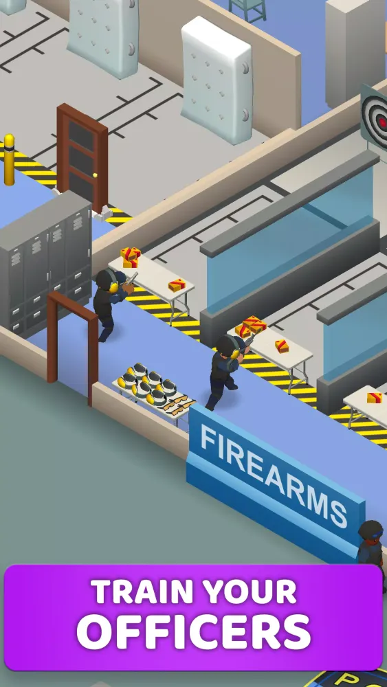 Capturas de tela do Idle SWAT Academy Tycoon