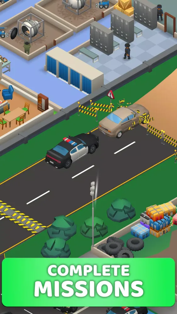 Capturas de tela do Idle SWAT Academy Tycoon