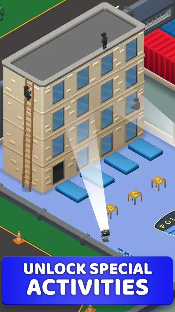 Capturas de tela do Idle SWAT Academy Tycoon