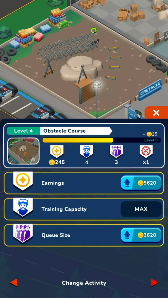 Capturas de tela do Idle SWAT Academy Tycoon