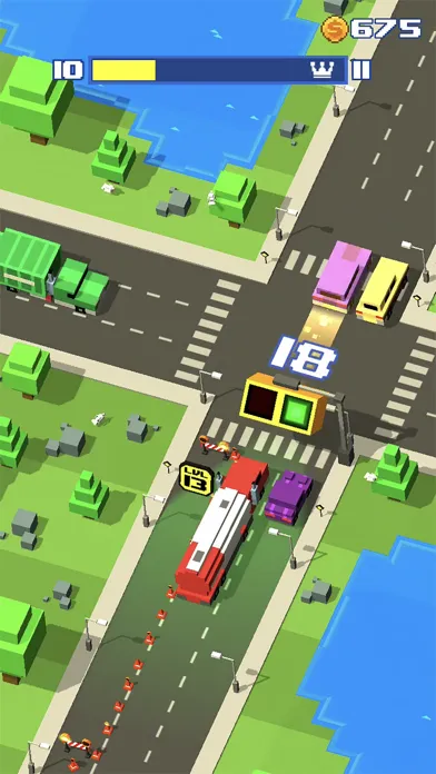 Скриншоты Crossy Crash Traffic Panic