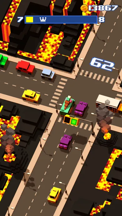 Скриншоты Crossy Crash Traffic Panic