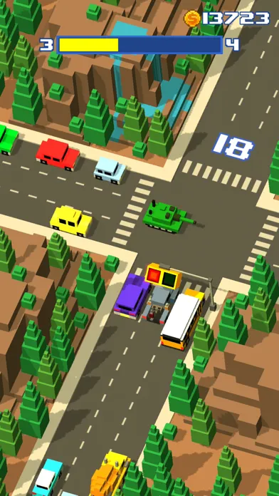 Скриншоты Crossy Crash Traffic Panic