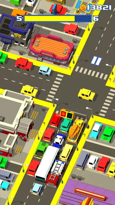 Скриншоты Crossy Crash Traffic Panic