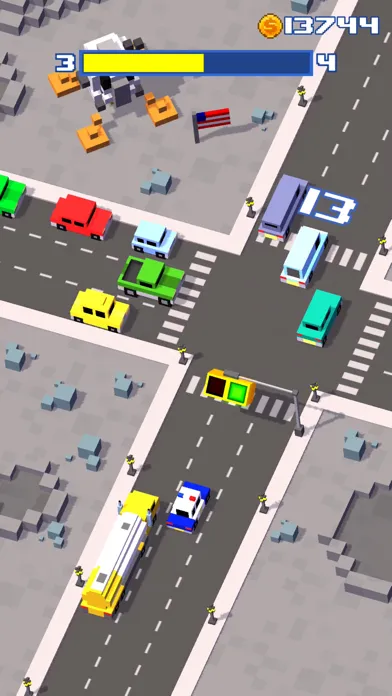 Скриншоты Crossy Crash Traffic Panic