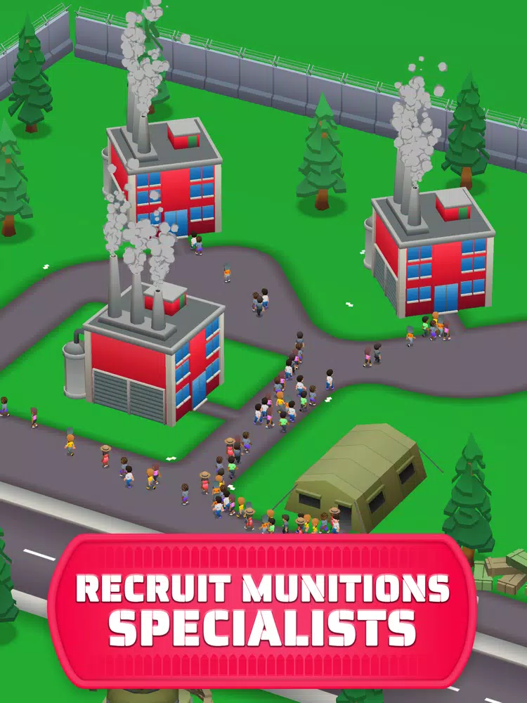 Tangkapan skrin War Factory: Bombs & Ammo iPad 