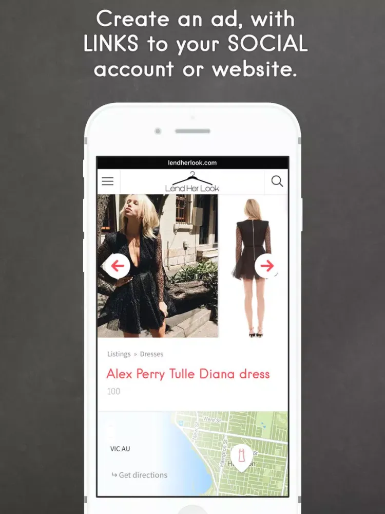Capturas de pantalla de Lend Her Look - Rent, Lend & Sell Clothes Online iPad 