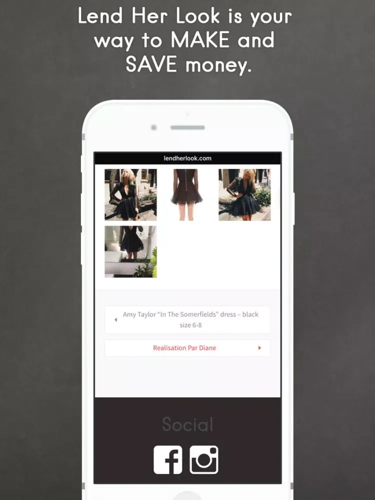 Capturas de pantalla de Lend Her Look - Rent, Lend & Sell Clothes Online iPad 