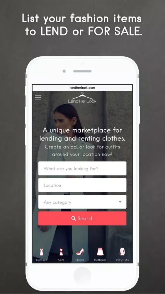 Capturas de pantalla de Lend Her Look - Rent, Lend & Sell Clothes Online