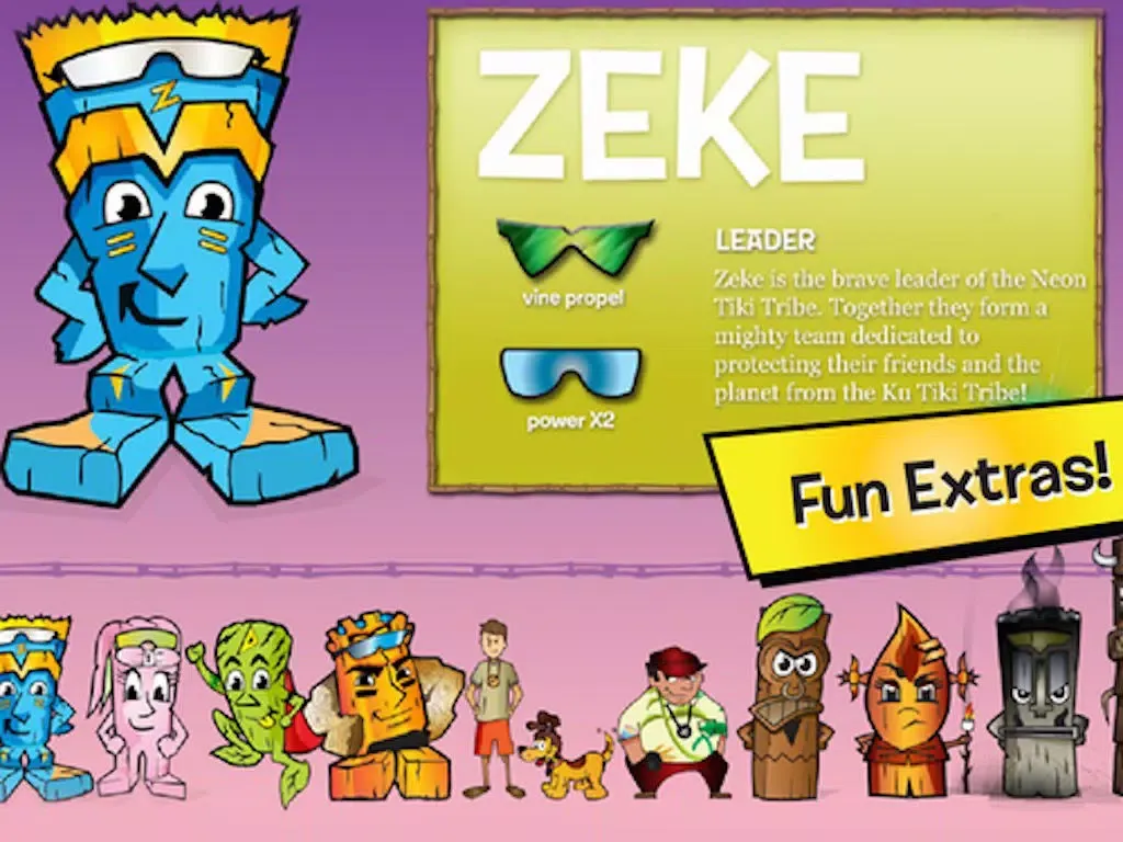 Tiki Beach Battle (Book #3 - Environmental Responsibility) - Neon Tiki Tribe - English Edition iPad  سکرین شاٹس