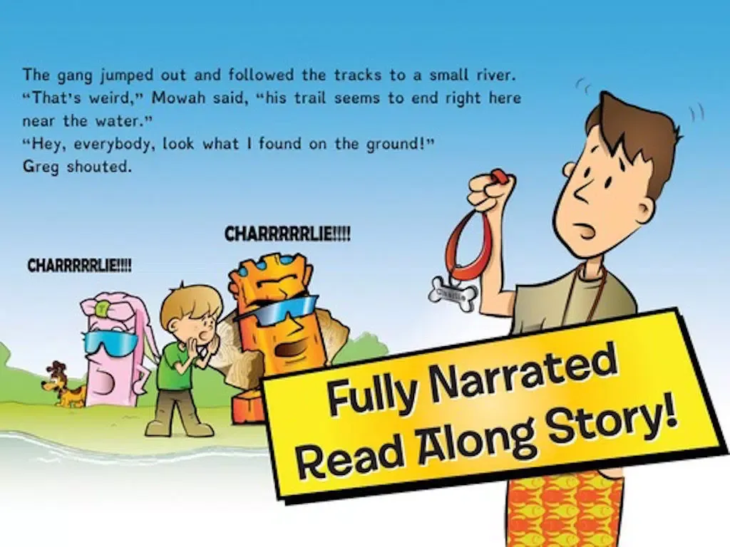 Dog Rescue Mission (Book #4 - Honesty) - Neon Tiki Tribe - English Edition iPad 應用截圖