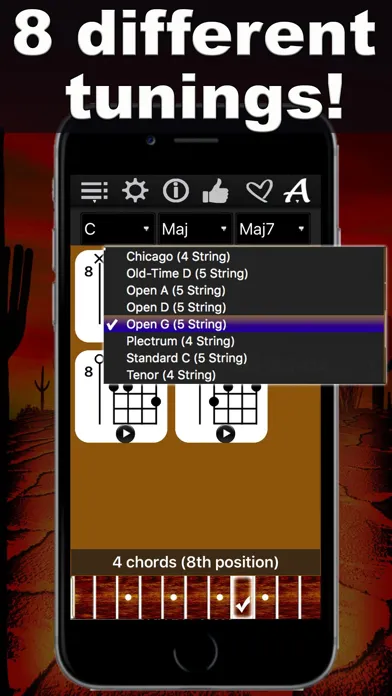 Banjo Chords Compass Screenshots