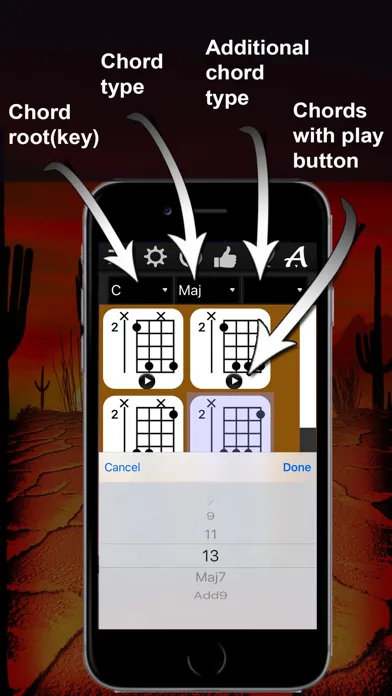 Banjo Chords Compass Screenshots