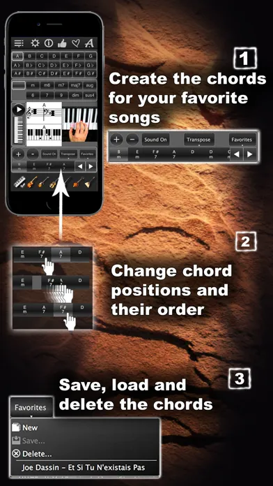 Tangkapan skrin Chords Maestro Base