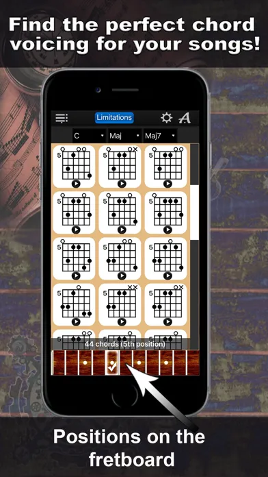 Guitar Chords Compass Lite应用截图