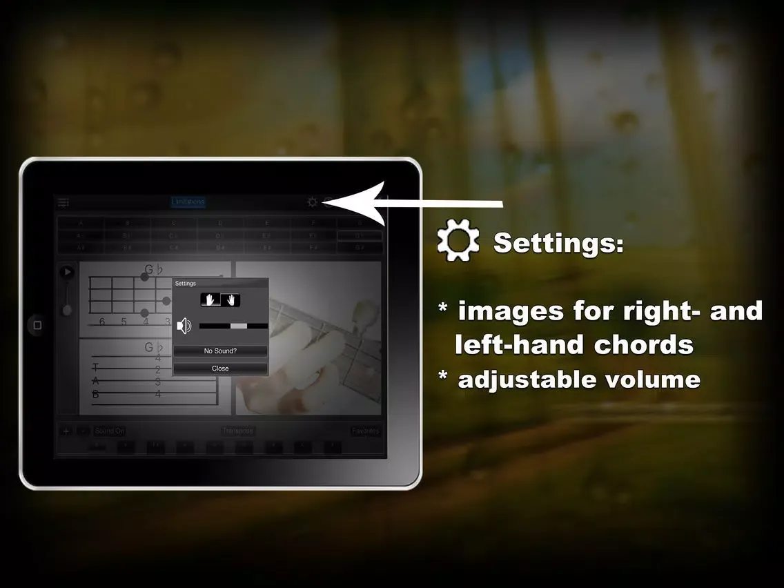 Capturas de tela do Banjo Chords Lite iPad 