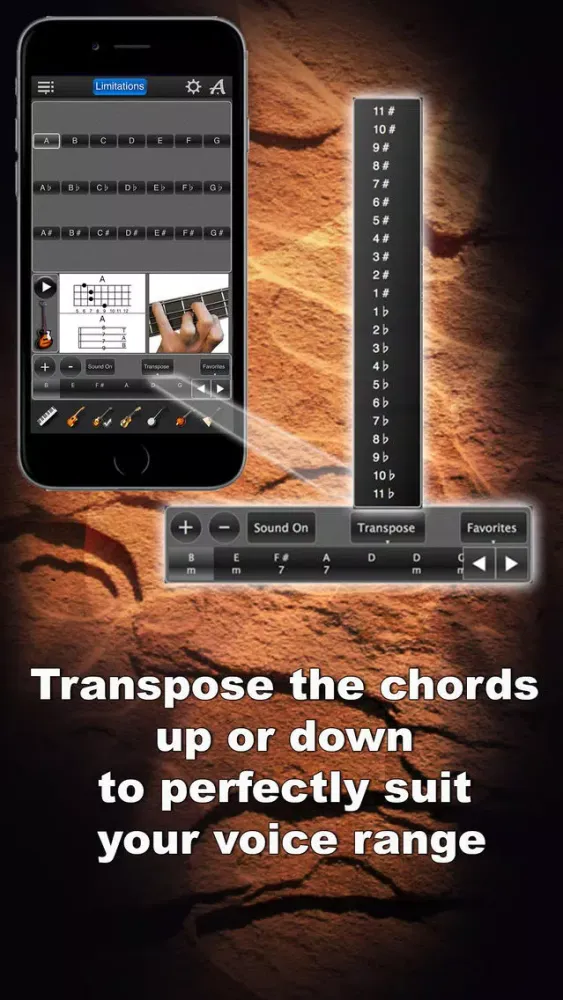 Chords Maestro Free: find piano chords and more! Ekran Görüntüleri