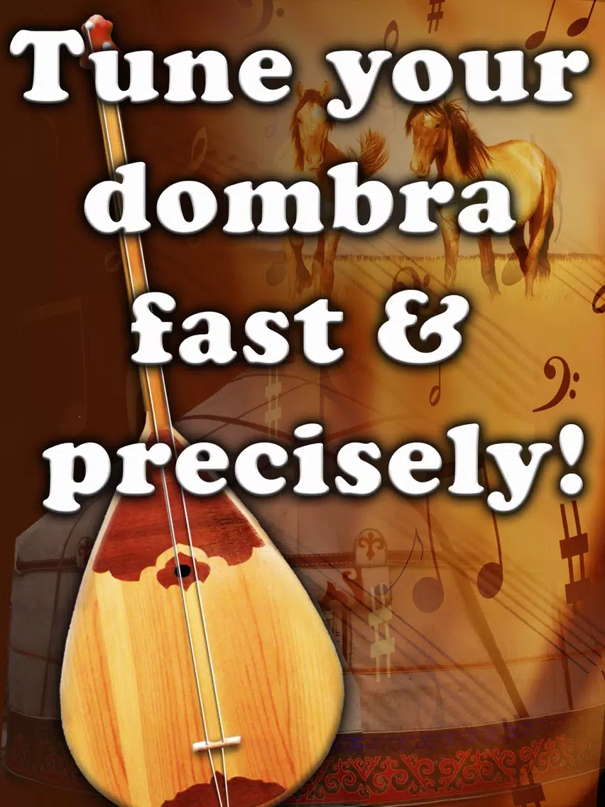 Dombra Chromatic Tuner iPad  Ekran Görüntüleri