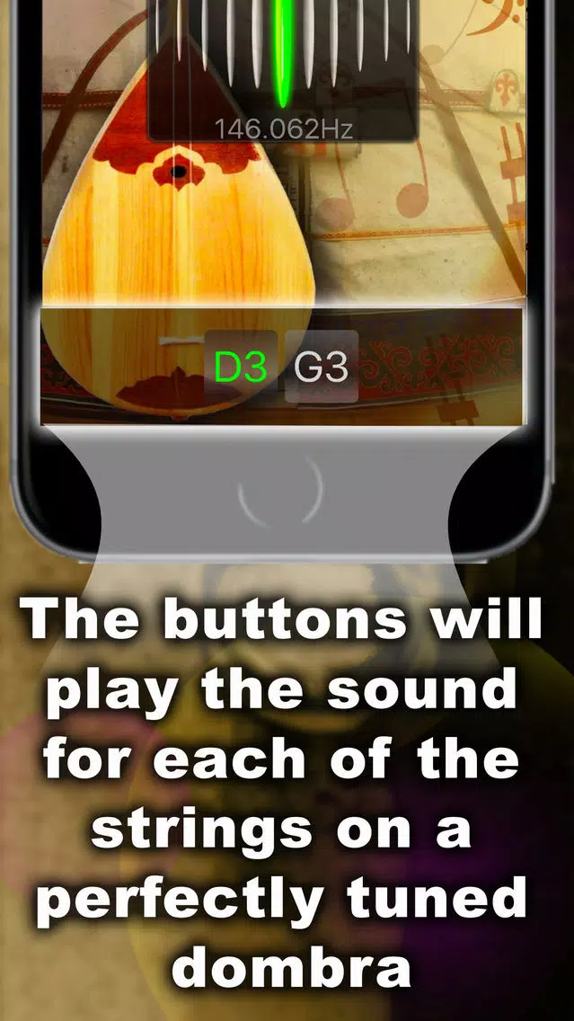 Dombra Chromatic Tuner Ekran Görüntüleri
