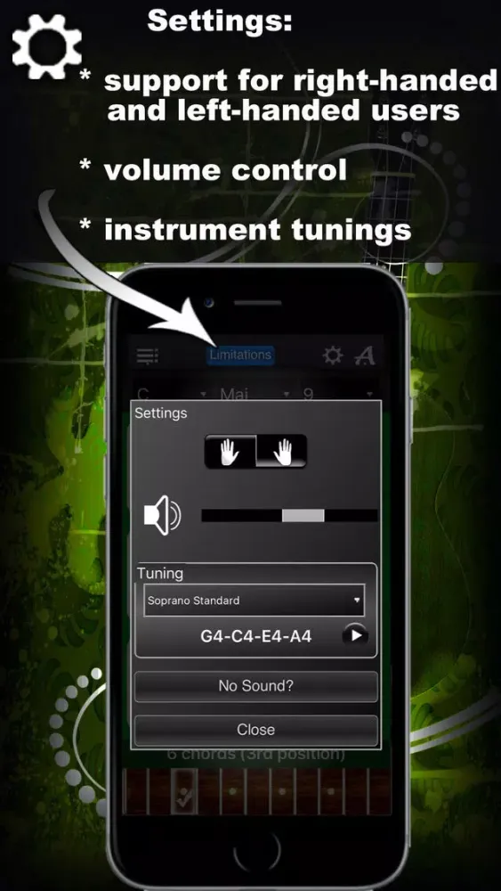 تصاویر Ukulele Chords Compass Lite - learn the chord charts & play them