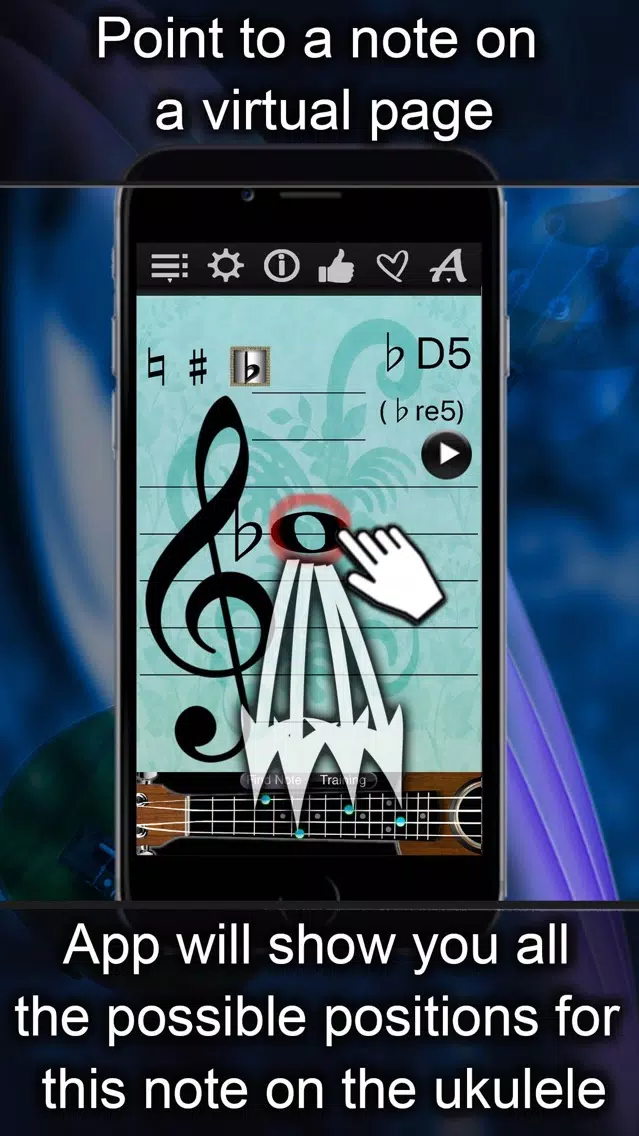 Ukulele Notes Finder应用截图