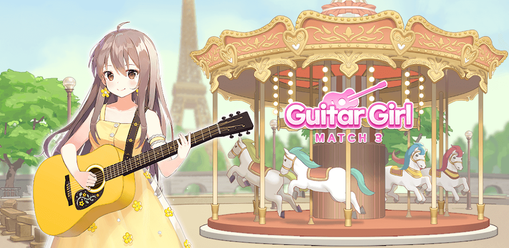 Guitar Girl Match 3