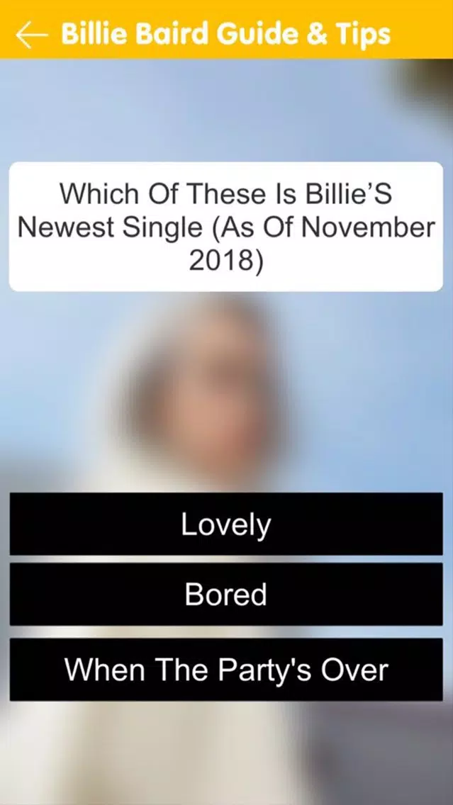 صور Billie : Guide & Quiz