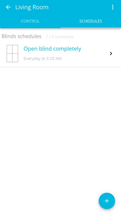 Neo Smart Blinds Blue سکرین شاٹس