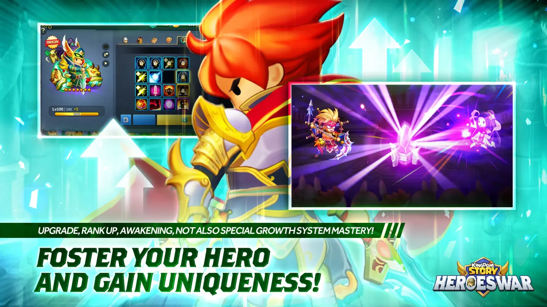 Tangkapan layar Kingdom Story: HEROES WAR